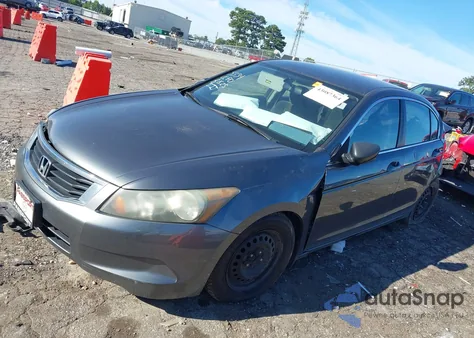 2010 Honda Accord 2.4 Lx z USA, uszkodzony, nr VIN 1HGCP2F3XAA015334